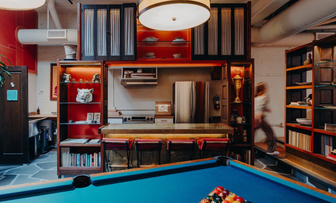 Use Flora Chang’s open kitchen to host chef-led events or as a pre-wedding snack station.