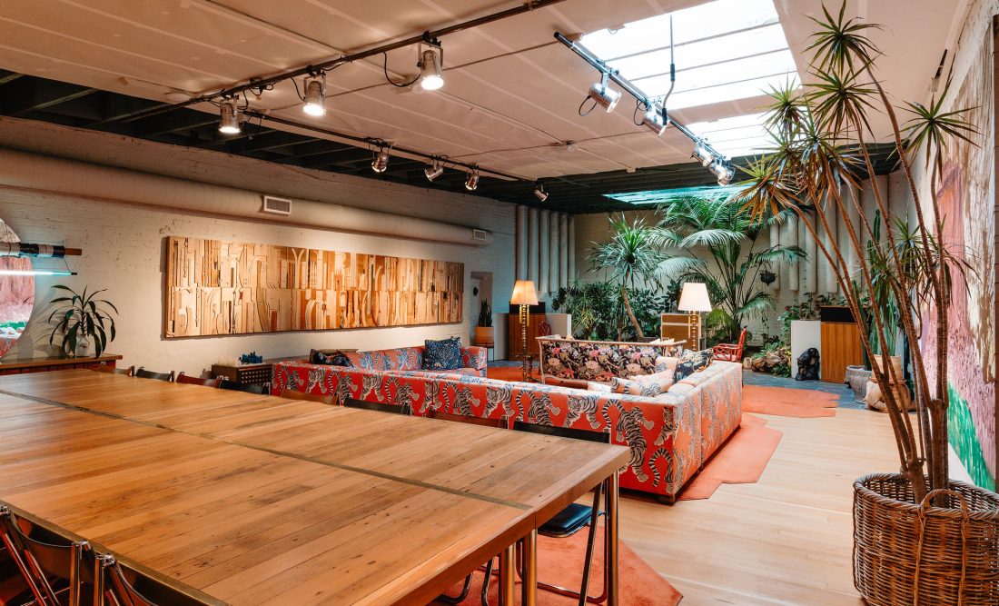 Spin your favorite records or plug in a carefully-curated playlist to bring your event at Flora Chang to life.